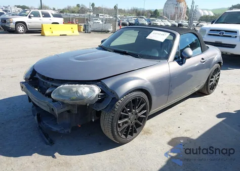 2006 Mazda Mx-5 Sport z USA, uszkodzony, nr VIN JM1NC25FX60119687